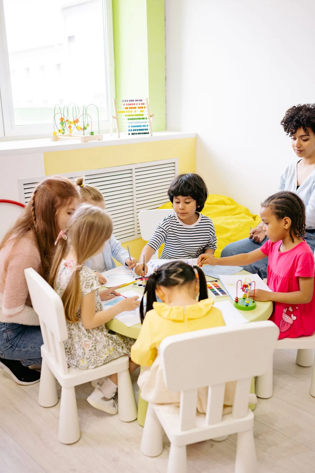 El día a día en un jardín infantil